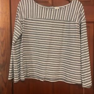 A New Day (Target) Striped Peasant Top
